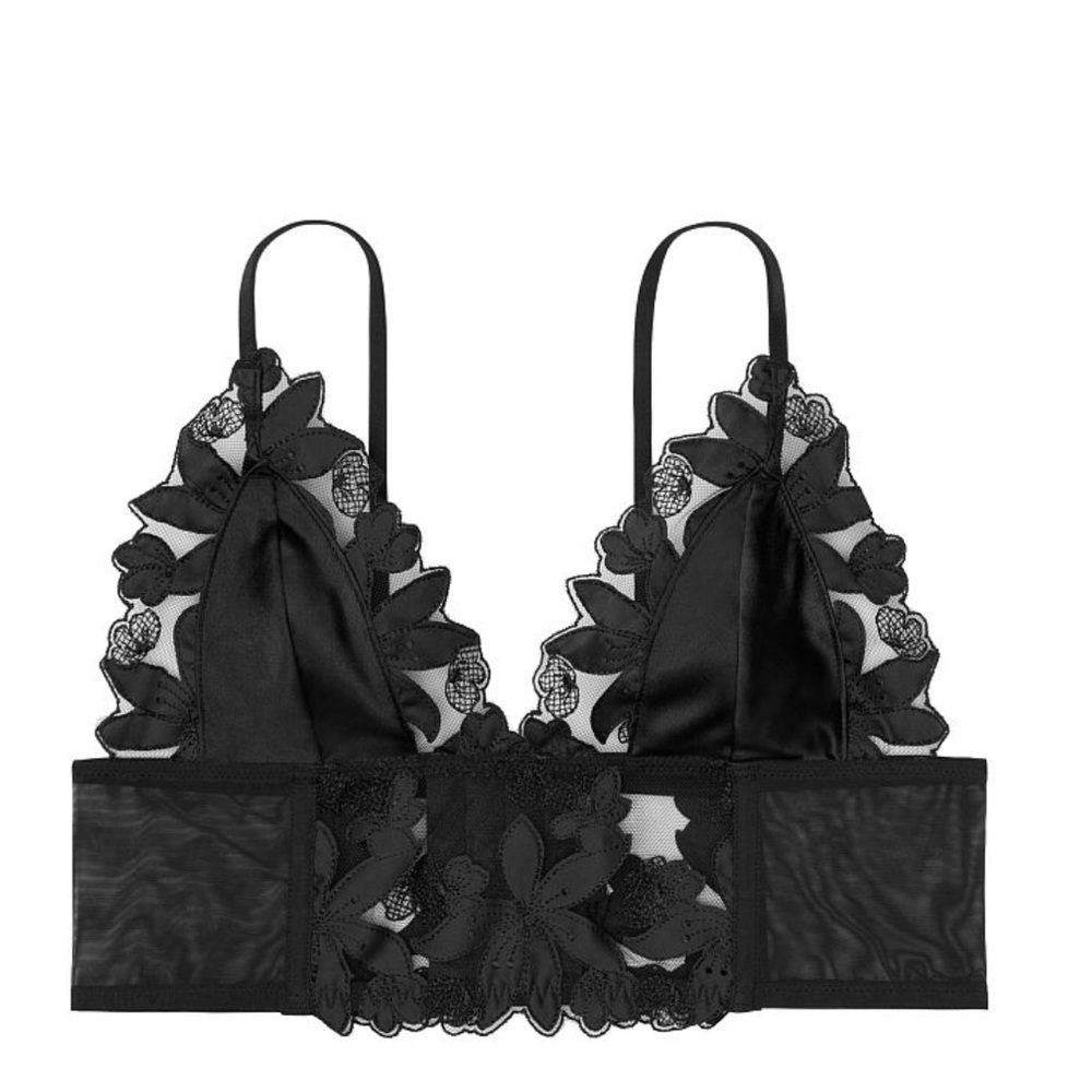 Victoria Secret Floral Embroidered Bralette - Picture 3 of 11